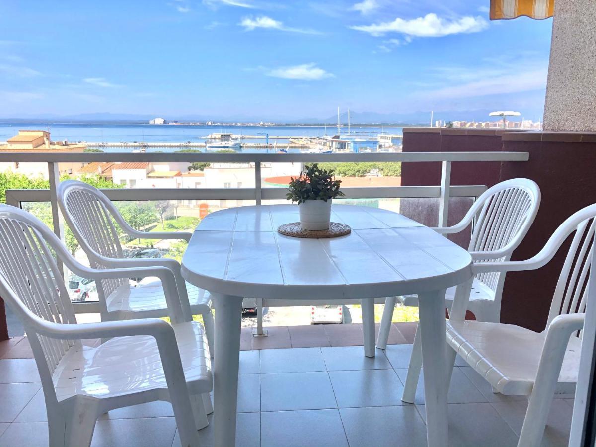 Roc Mar 4 3A - Apartamento Cerca Del Centro Y De La Playa - Terraza Con Vistas Al Mar Y Al Puerto Roses Exterior foto
